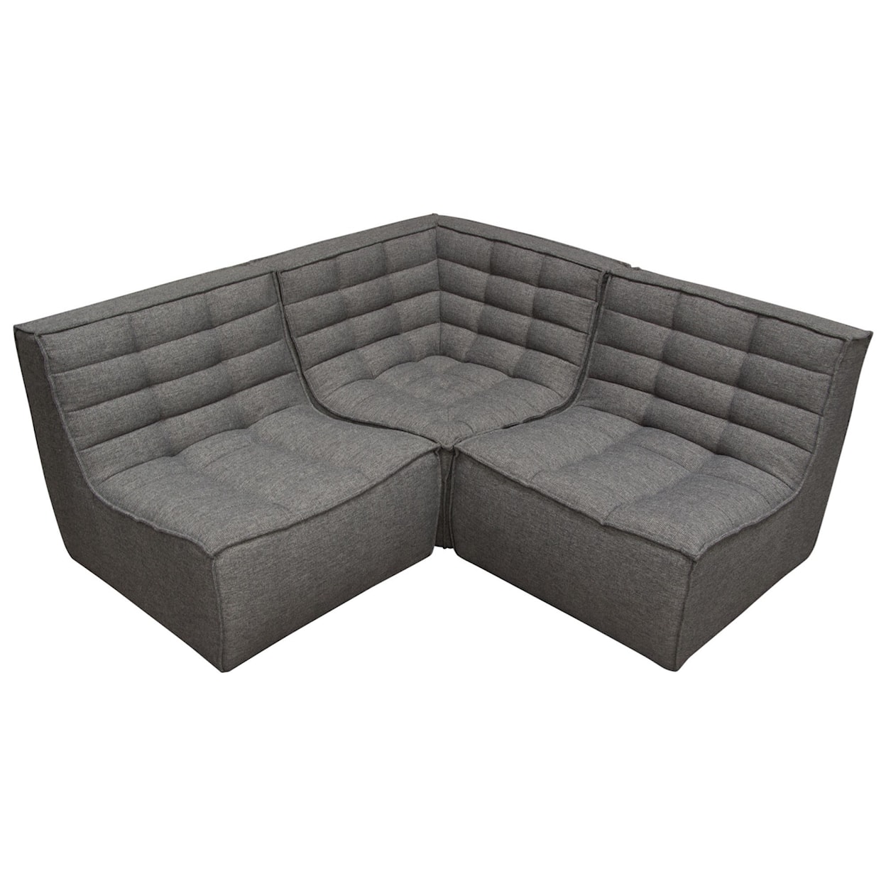 Diamond Sofa Furniture Marshall 3-Piece Corner Modular Sectional