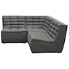 Diamond Sofa Furniture Marshall 3-Piece Corner Modular Sectional