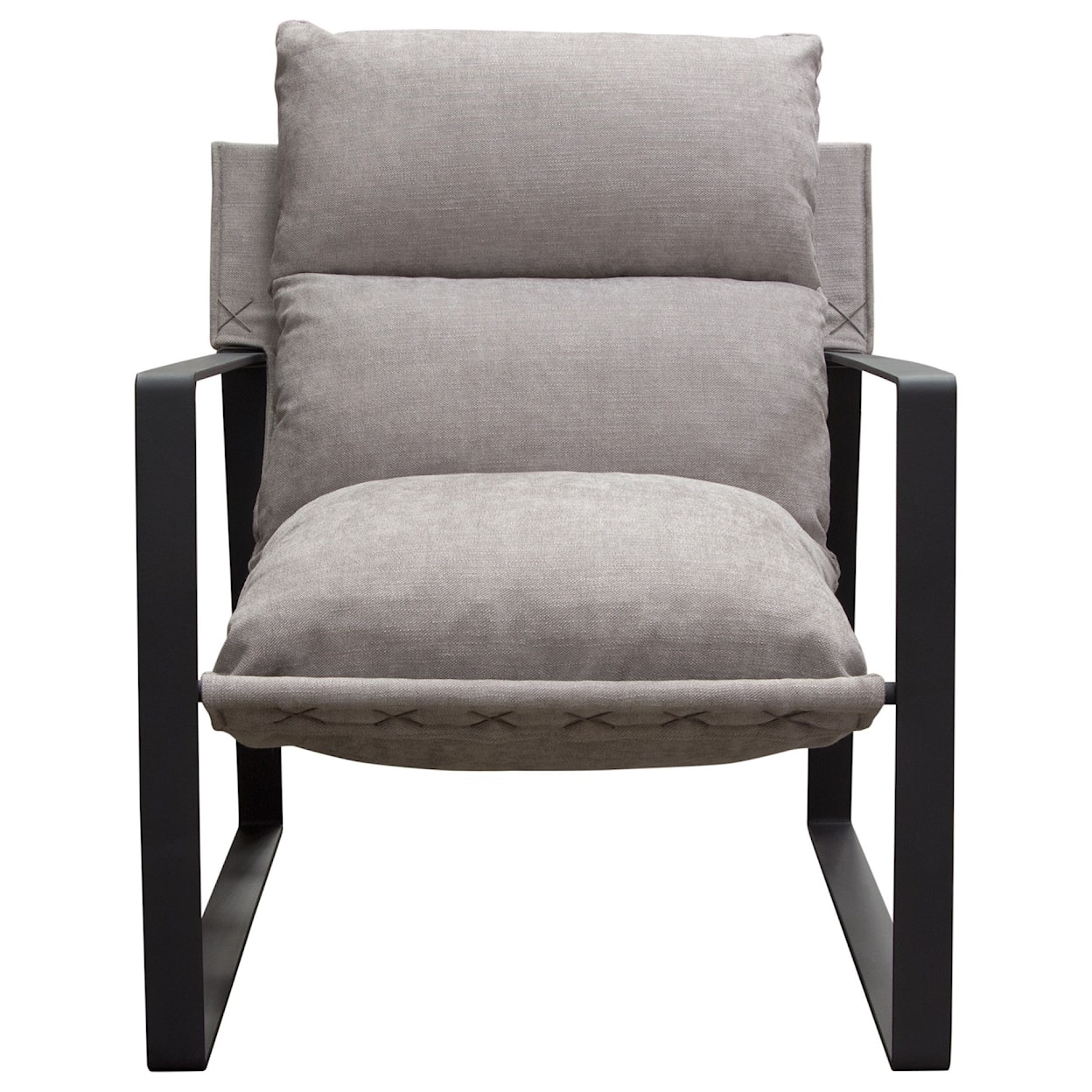 Diamond Sofa Furniture Miller Sling Accent Chair