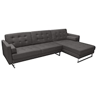 Reversible Sleeper Sectional Grey