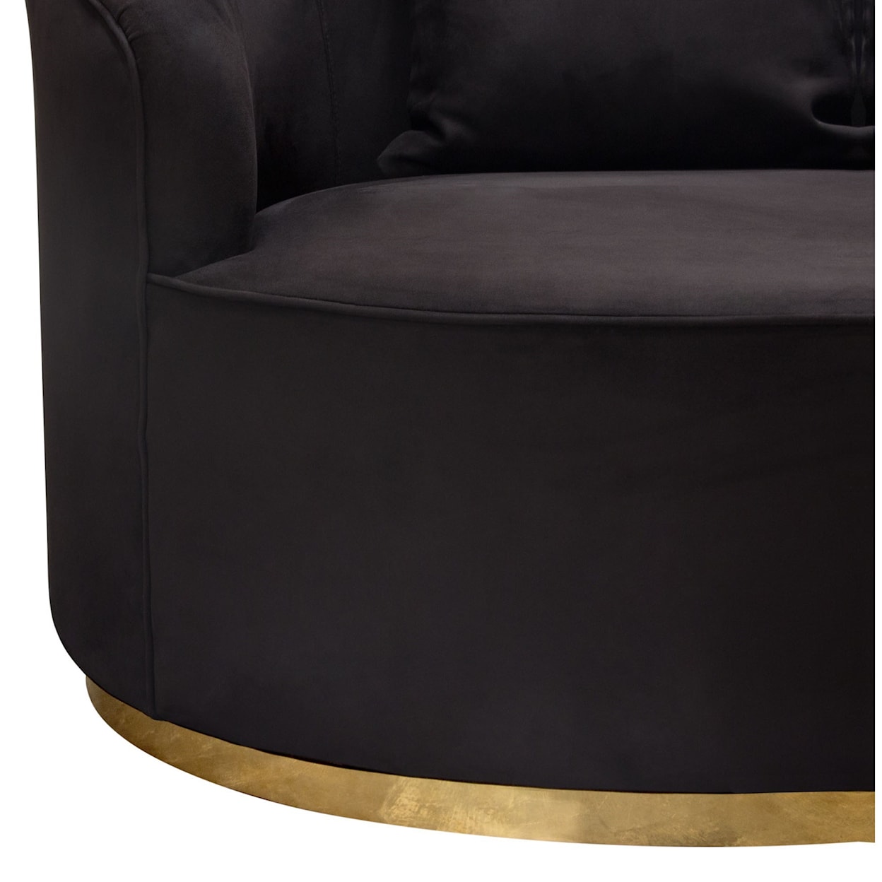 Diamond Sofa Furniture Raven Chair with Accent Trim