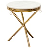 Diamond Sofa Furniture Reed Round Accent Table