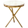 Diamond Sofa Furniture Reed Round Accent Table