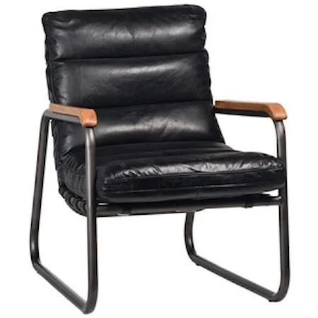 Steel Frame Accent Chair