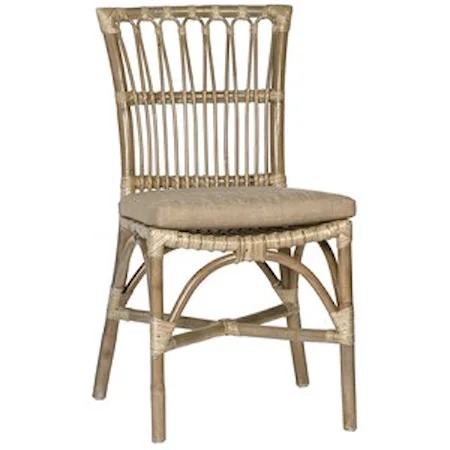 Side Chair with Loose Seat Cushion