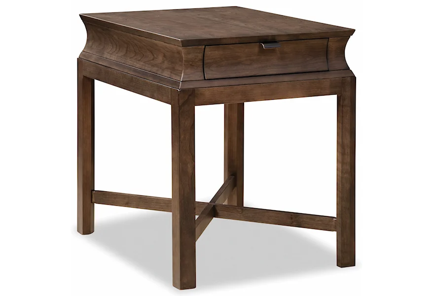 Cascata End Table by Durham at Jordan's Home Furnishings