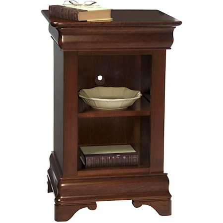 Traditional Solid Wood Open Night Stand