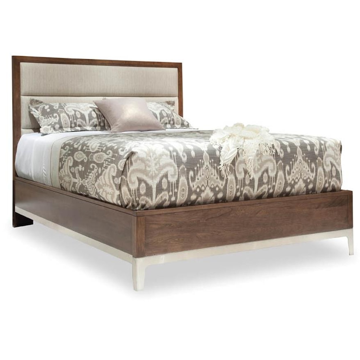 Durham Defined Distinction King Upholstered Bed