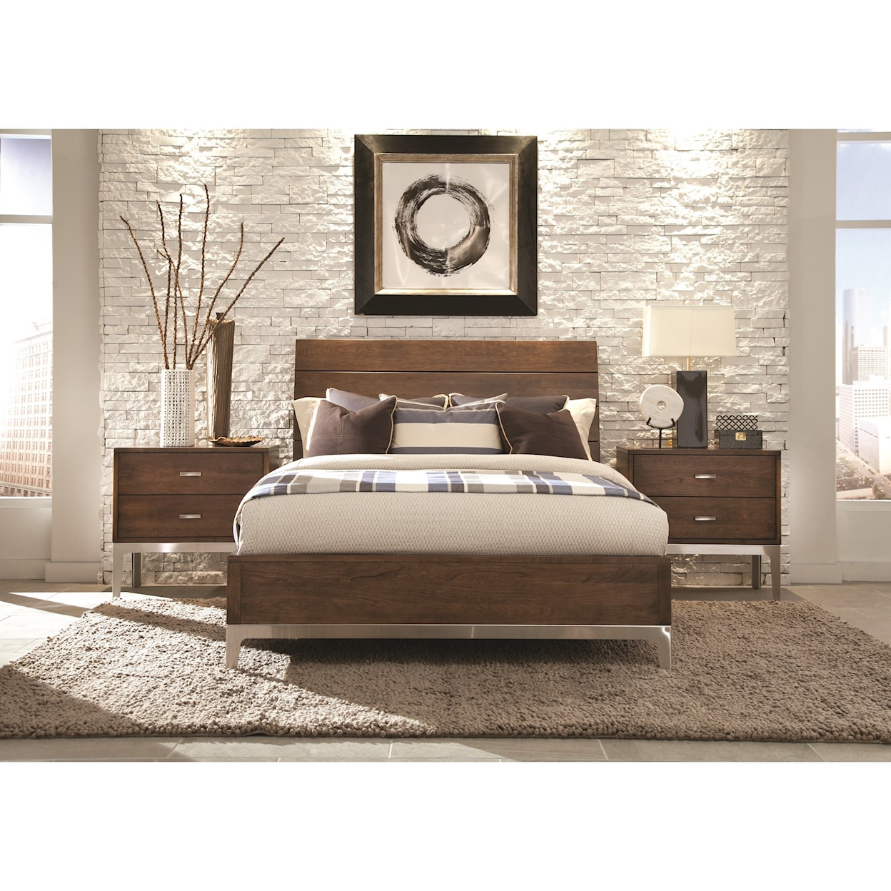 Durham Defined Distinction Queen Bedroom Group