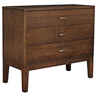 Solid Wood Bachelors Chest with 3 Soft Close Drawers
