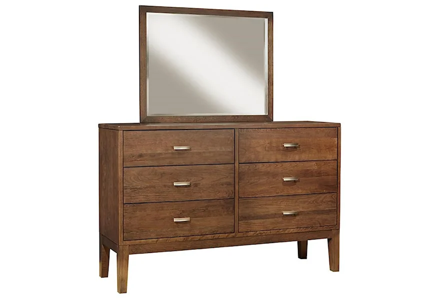 Defined Distinction Dresser and Mirror by Durham at Stoney Creek Furniture 