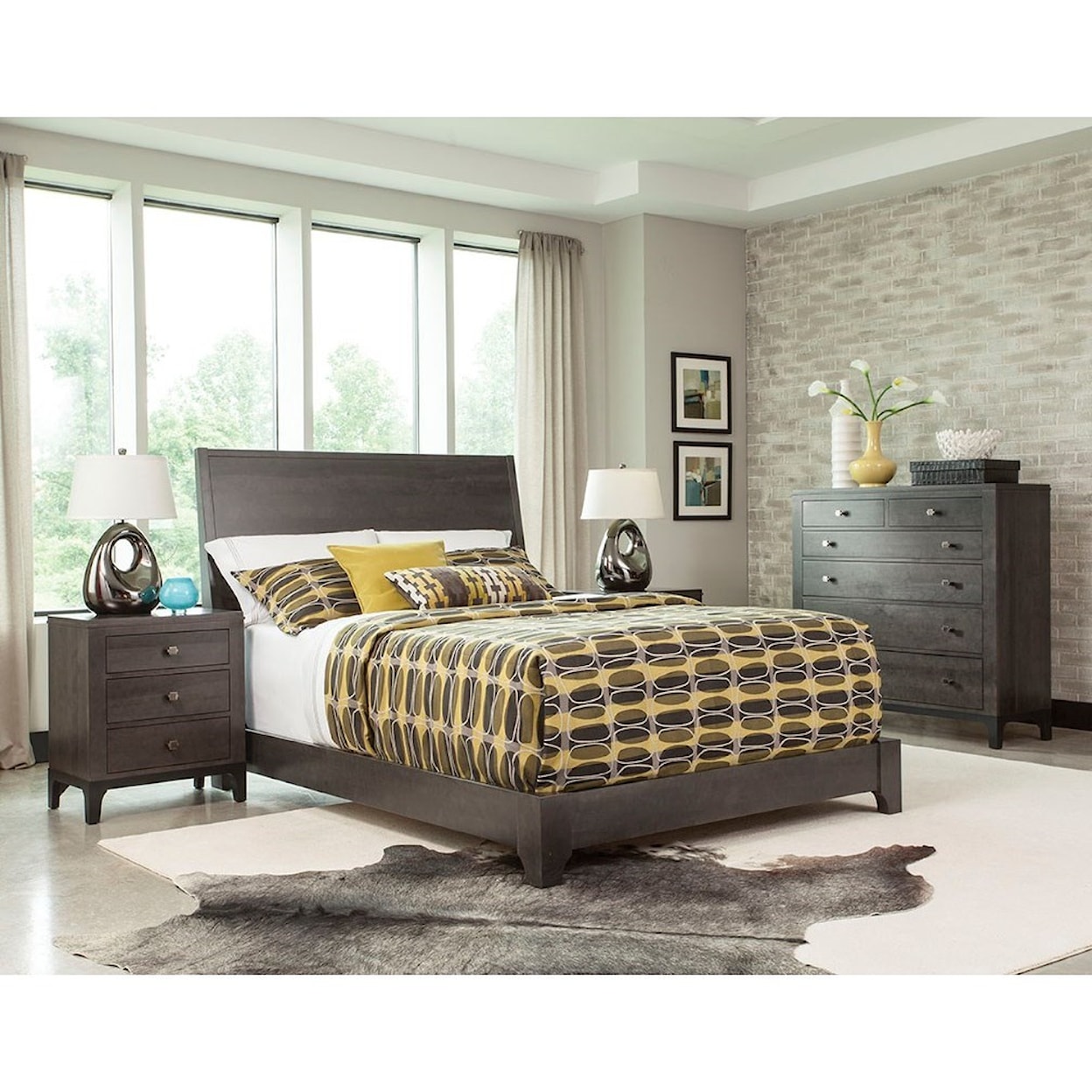 Durham Front Street Queen Bedroom Group