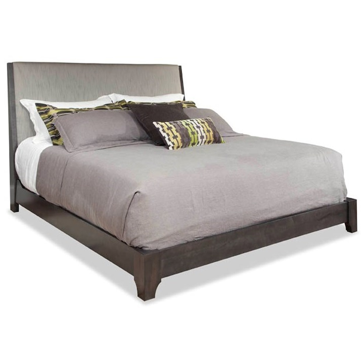 Durham Front Street King Upholstered Bed