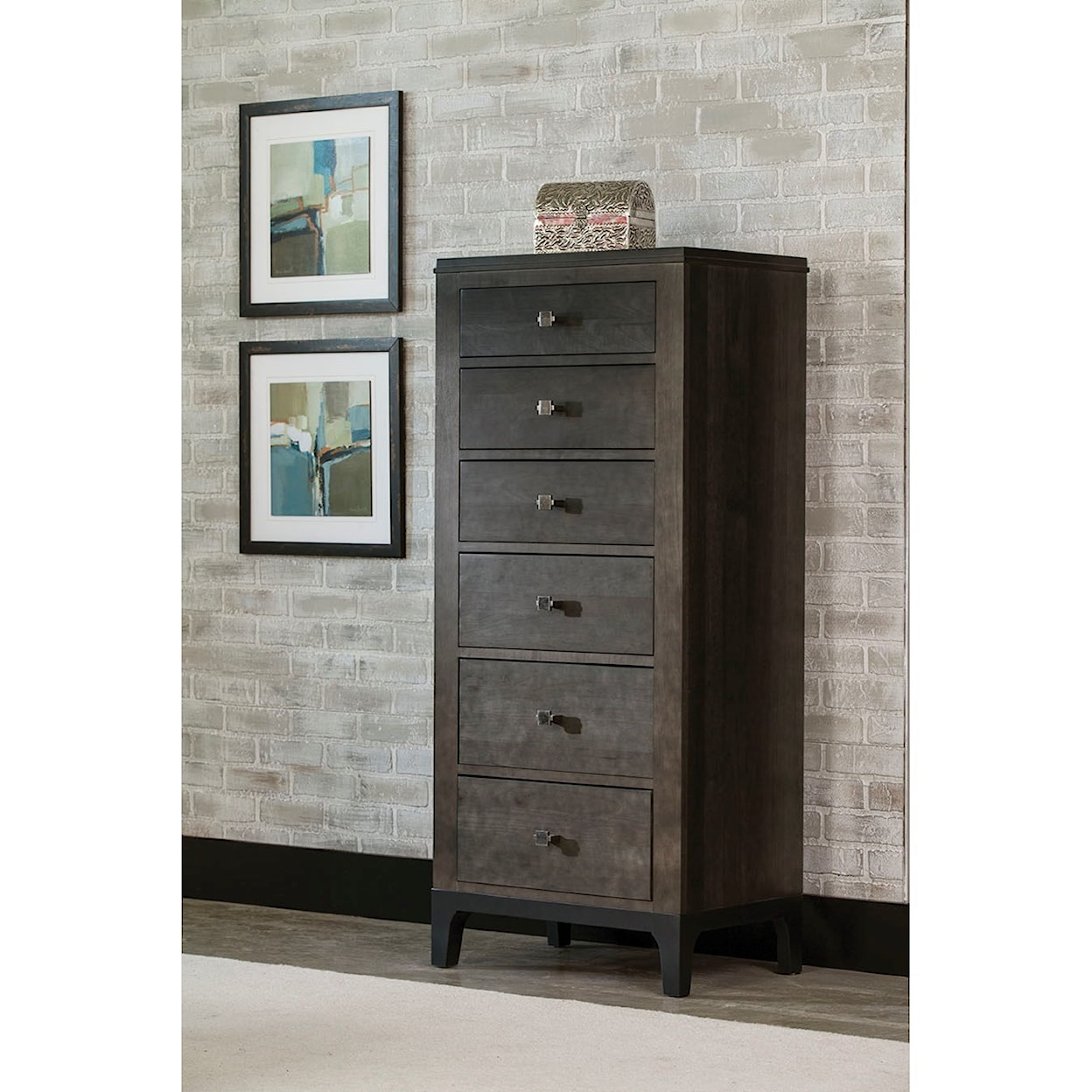 Durham Front Street 6-Drawers Lingerie Chest