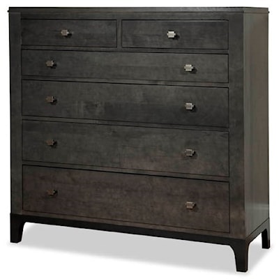 Durham Front Street 6-Drawer Dressing Chest