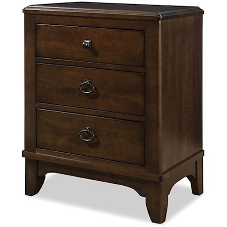 Customizable 3-Drawer Nightstand