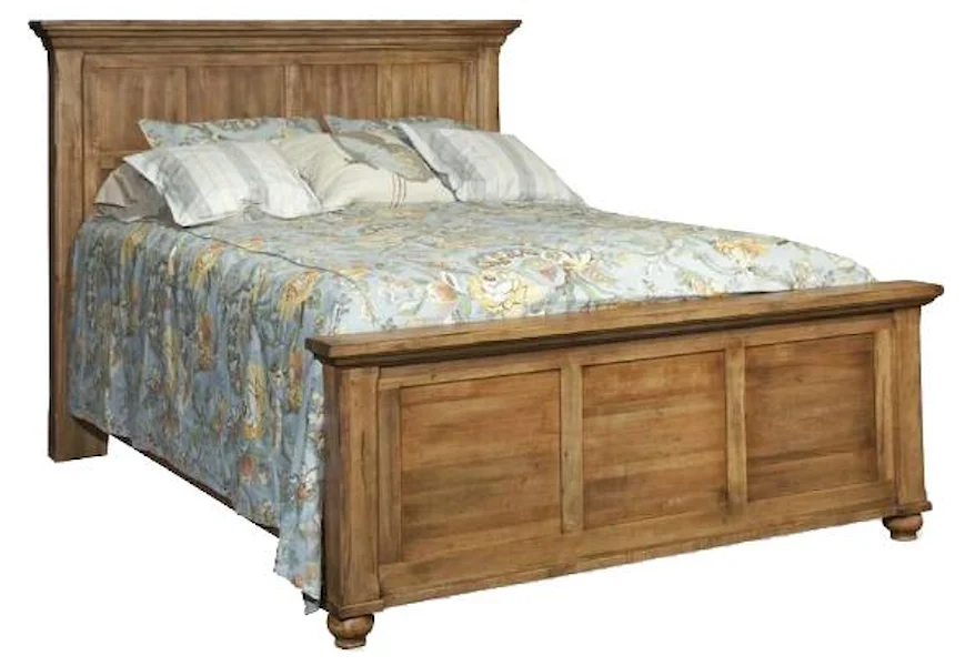 Hudson Falls  King Size Panel Bed by Durham at Stoney Creek Furniture 
