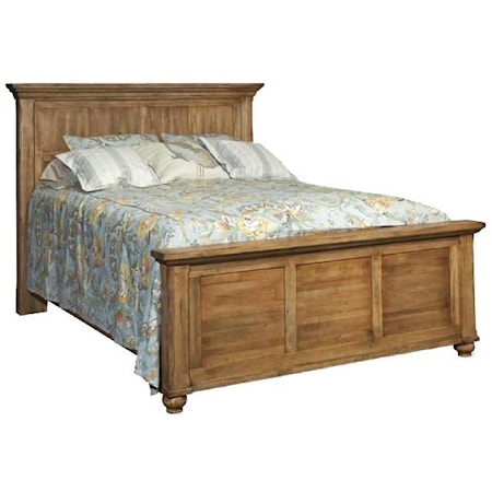 King Size Panel Bed
