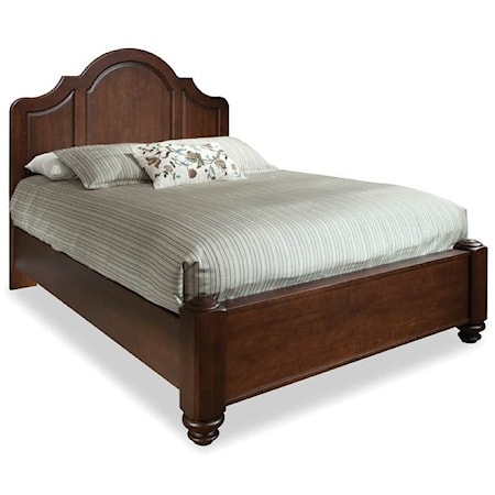 King High Arch Panel Bed