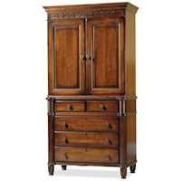 Door Chest with Drawers