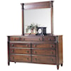 Durham George Washington Architect Dresser with Landscape Mirror