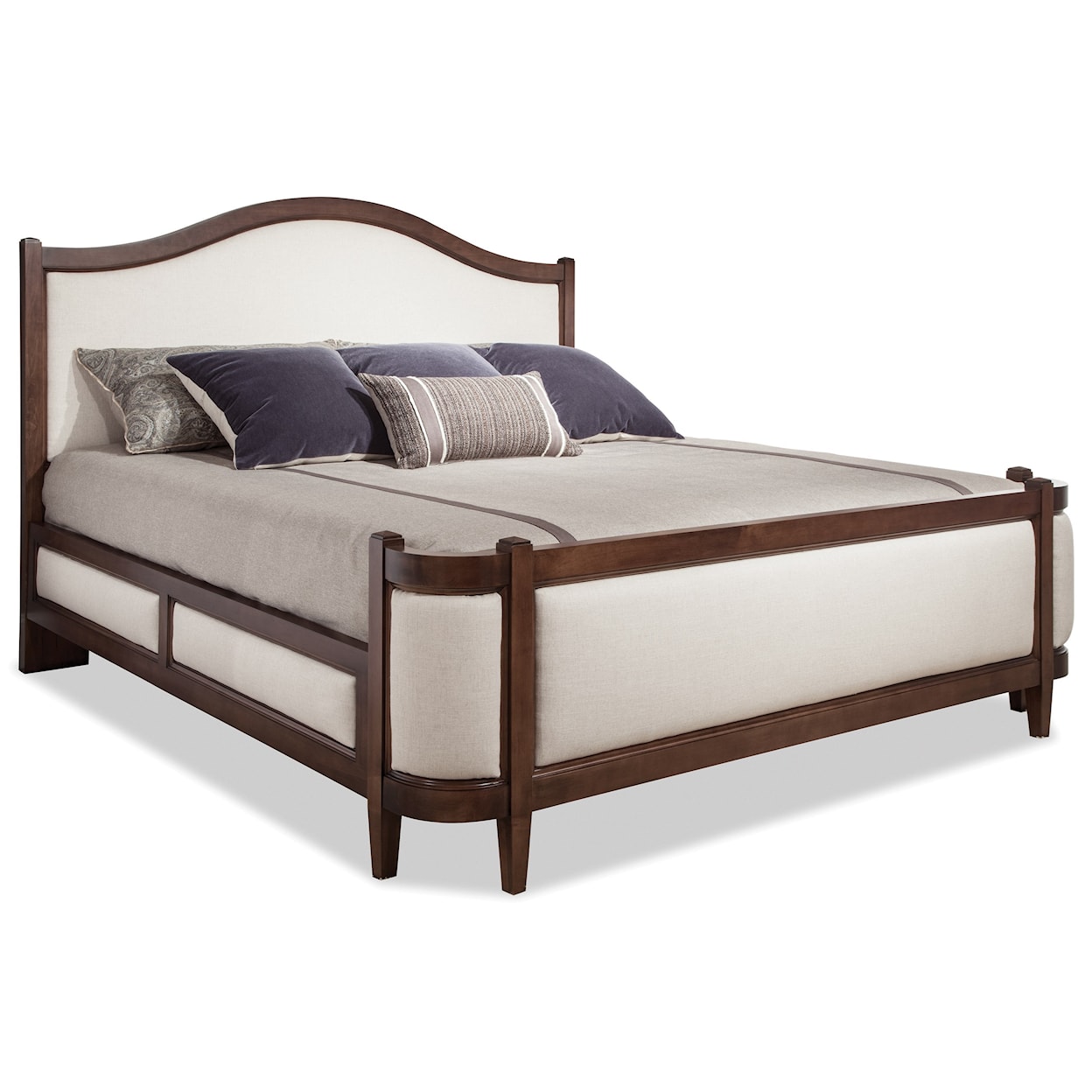 Durham Prominence King Grand Upholstered Bed