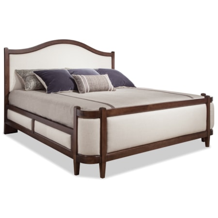 Queen Grand Upholstered Bed