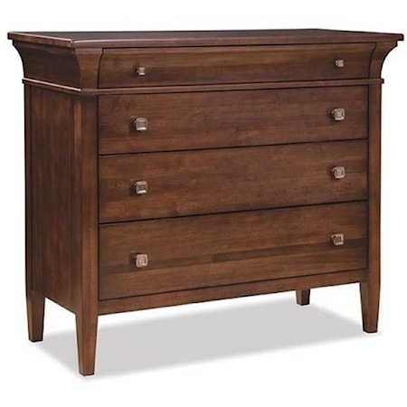 Transitional Single Dresser with Soft Close Drawers