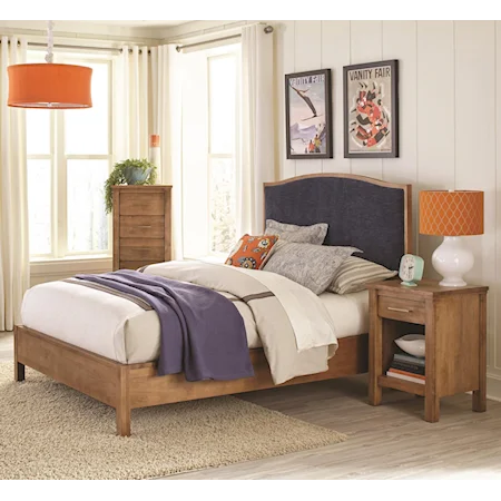 Transitional 3-Piece Queen Bedroom Set