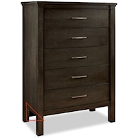 Transitional Solid Wood Drawer Chest