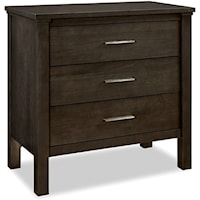 Transitional 3-Drawer Bachelor's Chest