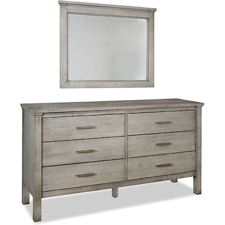 Dresser and Mirror