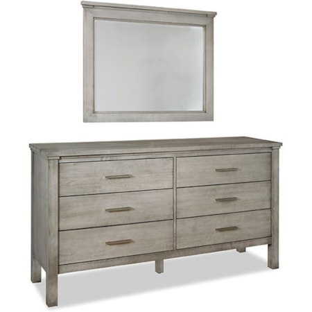 Dresser and Mirror