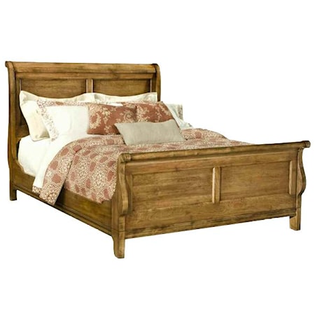 Queen Size Sleigh Bed