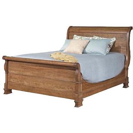 King Size Master Sleigh Bed