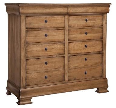 Casual 8-Drawer Chest with Soft-Close Drawers