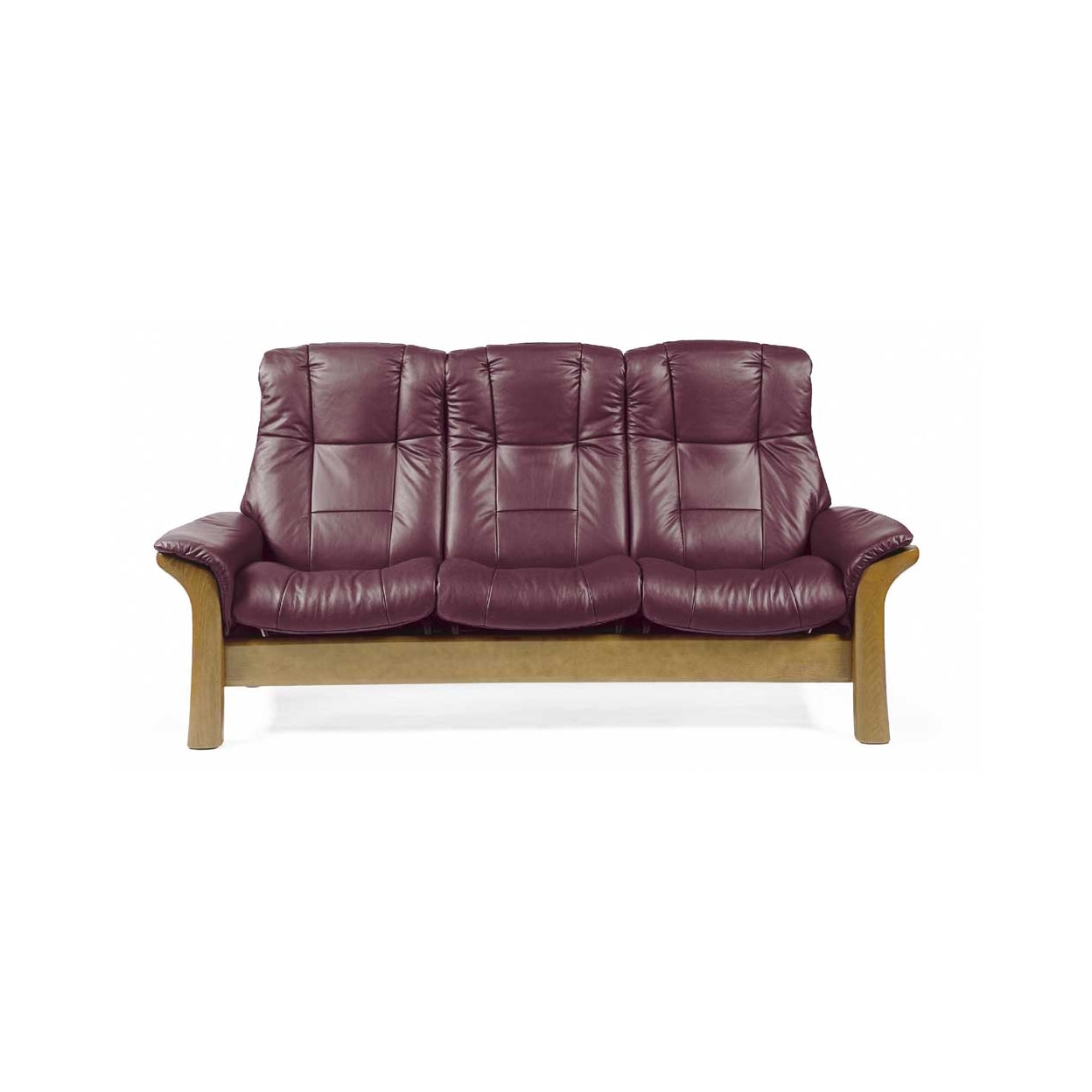 Stressless Windsor High-Back Reclining Sofa - Main Image