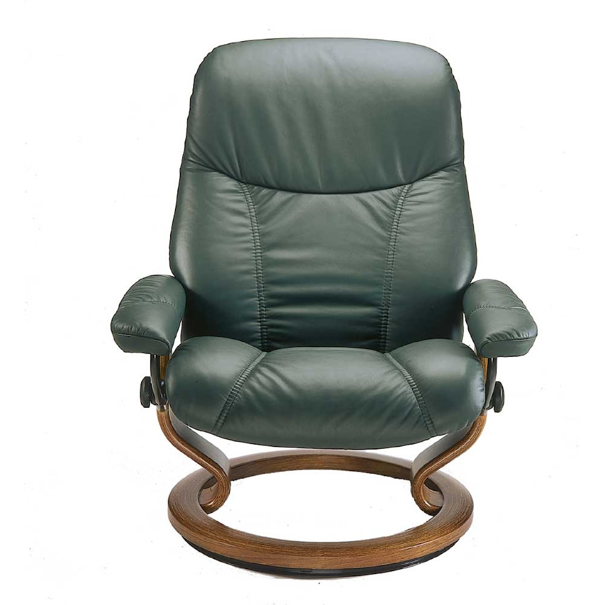 Stressless by Ekornes Consul Large Chair & Ottoman with Classic Base