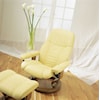 Stressless by Ekornes Consul Small Chair & Ottoman with Classic Base