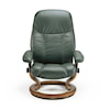 Stressless by Ekornes Consul Small Chair & Ottoman with Classic Base