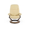 Stressless by Ekornes Consul Small Chair & Ottoman with Classic Base