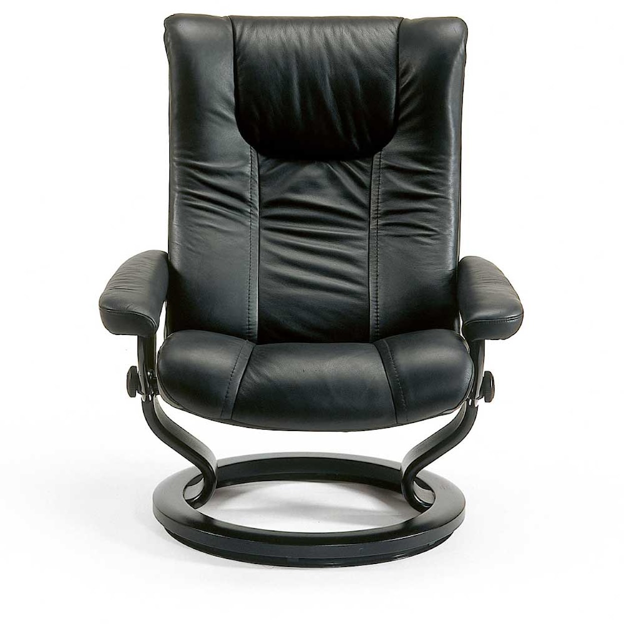 Stressless by Ekornes Wing Recliner and Ottoman