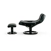 Stressless by Ekornes Wing Recliner and Ottoman