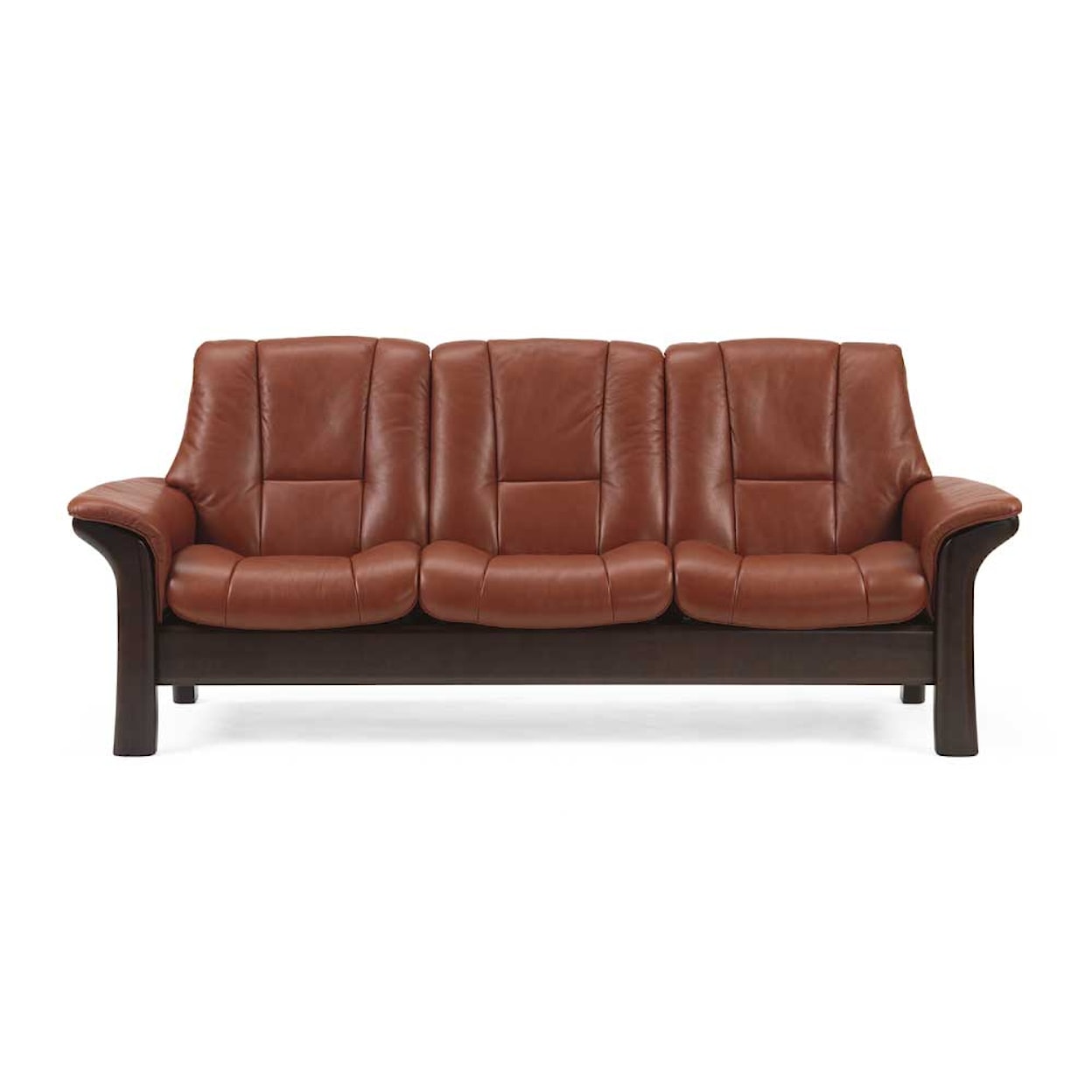 Stressless by Ekornes Stressless Windsor Low-Back Reclining Sofa