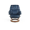 Stressless by Ekornes Reno Small Chair & Ottoman with Classic Base