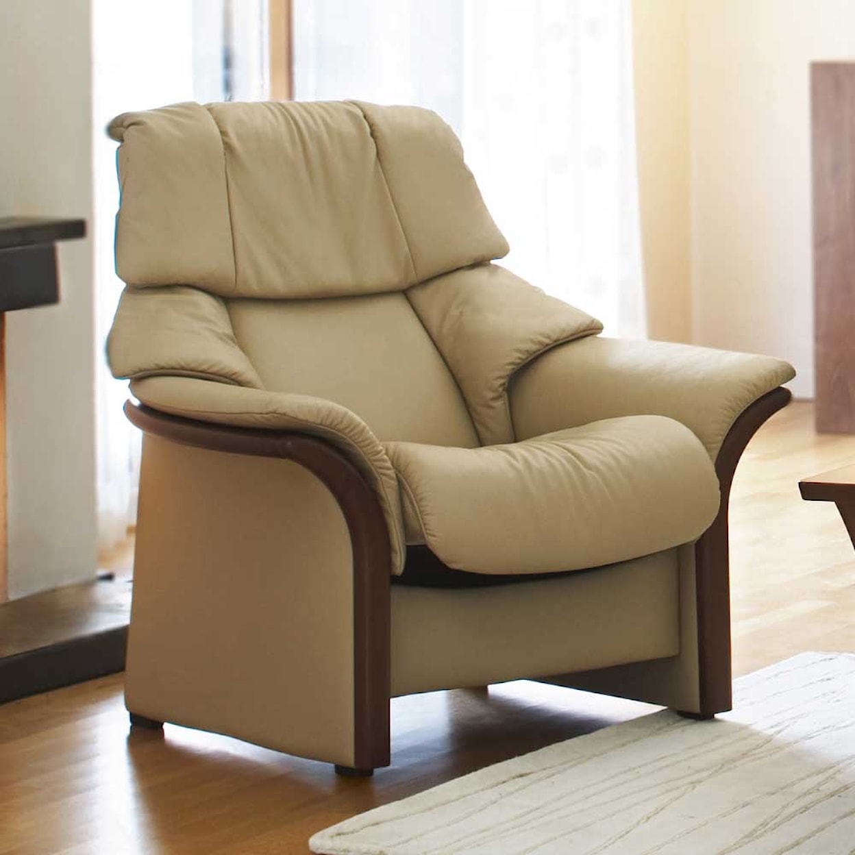 Stressless by Ekornes Eldorado High-Back Reclining Chair with Arms