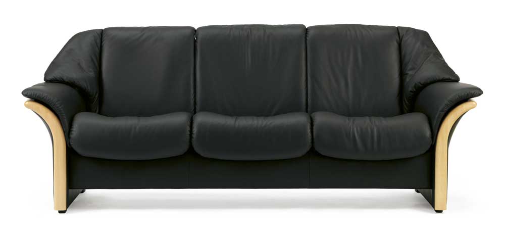 Stressless Eldorado 1222030 LowBack 3Seater Reclining Sofa with Arms