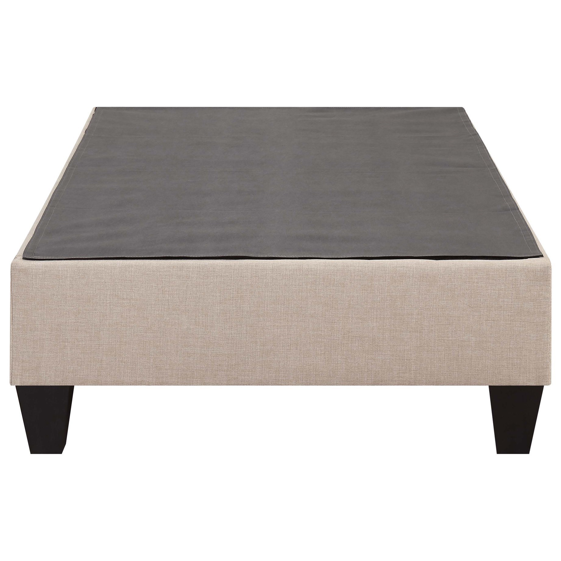 Elements Abby UBB082TBBO Twin Platform Bed in Polyester Fabric Royal