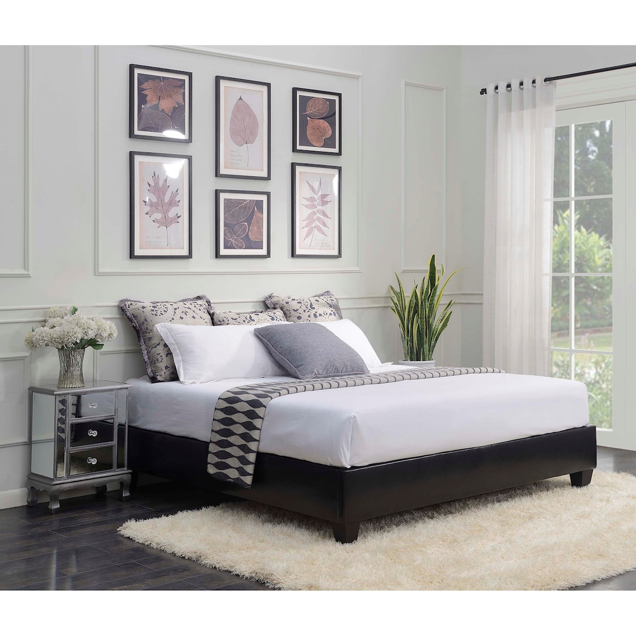 Elements Abby King Platform Bed