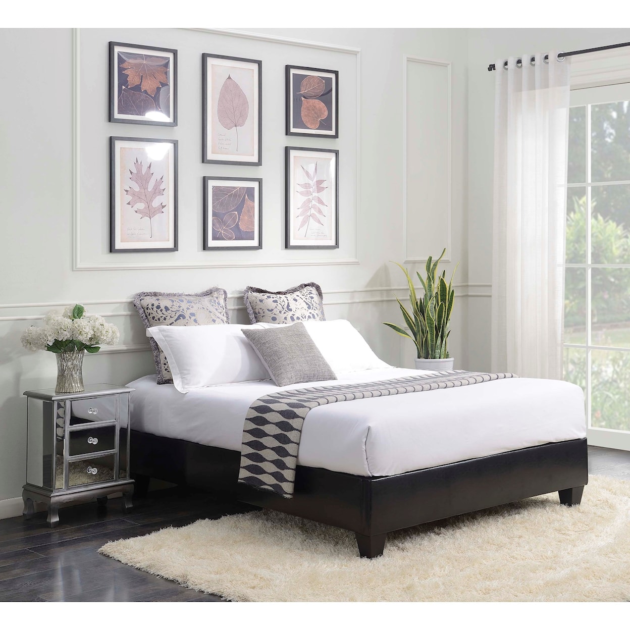 Elements Abby Queen Platform Bed